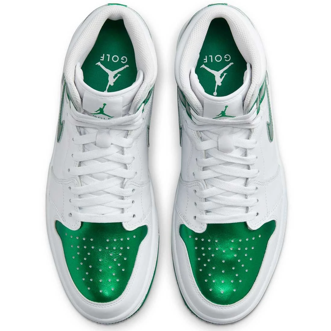 Nike Air Jordan I High G Golf Shoes White/Pine 7 Nike Air Jordan I High G Golf Shoes White/Pine - Image 5