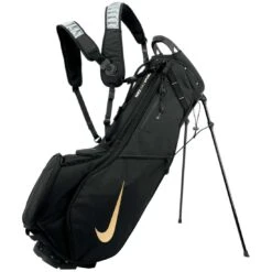 Nike Air Sport 2 Stand Bag -Golf World Shop nike air sport 2 stand bag black black metallic gold itempicture