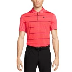 Nike Dri-FIT Tiger Woods Striped Polo -Golf World Shop nike dri fit tiger woods striped polo ember glow itempicture