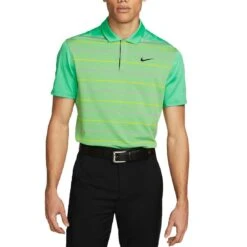Nike Dri-FIT Tiger Woods Striped Polo -Golf World Shop nike dri fit tw striped polo spring green itempicture