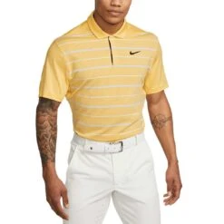 Nike Dri-FIT Tiger Woods Striped Polo -Golf World Shop nike dri fit tw striped polo topaz gold itempicture