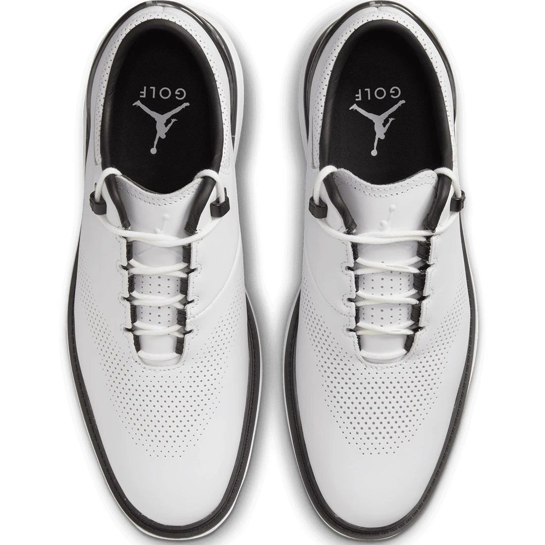 Nike Jordan ADG 4 Golf Shoes White/White/Black 6 Nike Jordan ADG 4 Golf Shoes White/White/Black - Image 4