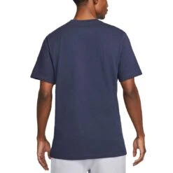 Nike Swoosh Tee -Golf World Shop nike swoosh tee midnight navy back itempicture
