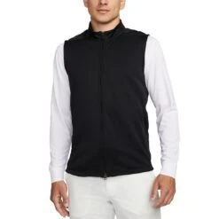 Nike Therma-FIT Victory Vest -Golf World Shop nike therma fit victory vest black front itempicture