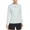 Nike Women's Dri-FIT UV Advantage Mock-Neck Top -Golf World Shop nike womens dri fit uv advantage mock neck top light silver itempicture