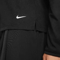 Nike Women's Dri-FIT Victory Long Sleeve Polo -Golf World Shop nike womens dri fit victory long sleeve polo black detail1 itempicture