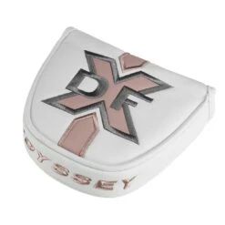 Odyssey Women's DFX 2-Ball Putter 13 Odyssey Women's DFX 2-Ball Putter -Golf World Shop odyssey womens dfx mallet cover front itempicture