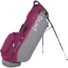 Ping 2020 Women's Hoofer Lite Stand Bag -Golf World Shop ping 2020 womens hoofer lite stand bag grey garnet magenta itempicture