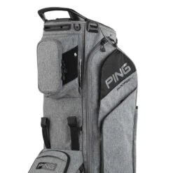 Ping Hoofer 14-Way Stand Bag -Golf World Shop ping 2023 hoofer 14 way stand bag heather grey black detail3 itempicture
