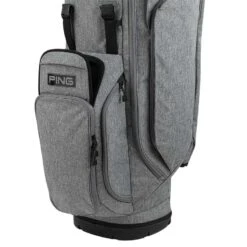 Ping Hoofer 14-Way Stand Bag -Golf World Shop ping 2023 hoofer 14 way stand bag heather grey black detail4 itempicture