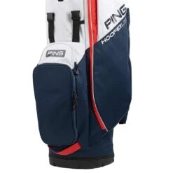 Ping Hoofer Lite Stand Bag -Golf World Shop ping 2023 hoofer lite stand bag navy platinum red detail2 itempicture