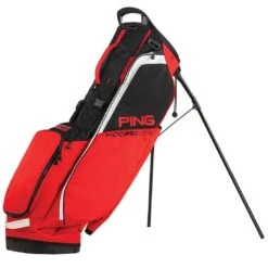 Ping Hoofer Lite Stand Bag -Golf World Shop ping 2023 hoofer lite stand bag red black white itempicture