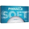 Pinnacle Soft 15-Pack White Personalized Golf Balls -Golf World Shop pinnacle soft 15 pack white golf balls 2019 itempicture