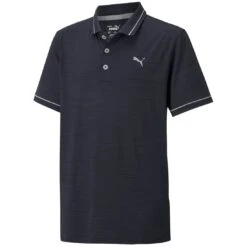 Puma Boys Cloudspun Monarch Polo -Golf World Shop puma 2022 boys cloudspun monarch polo black itempicture