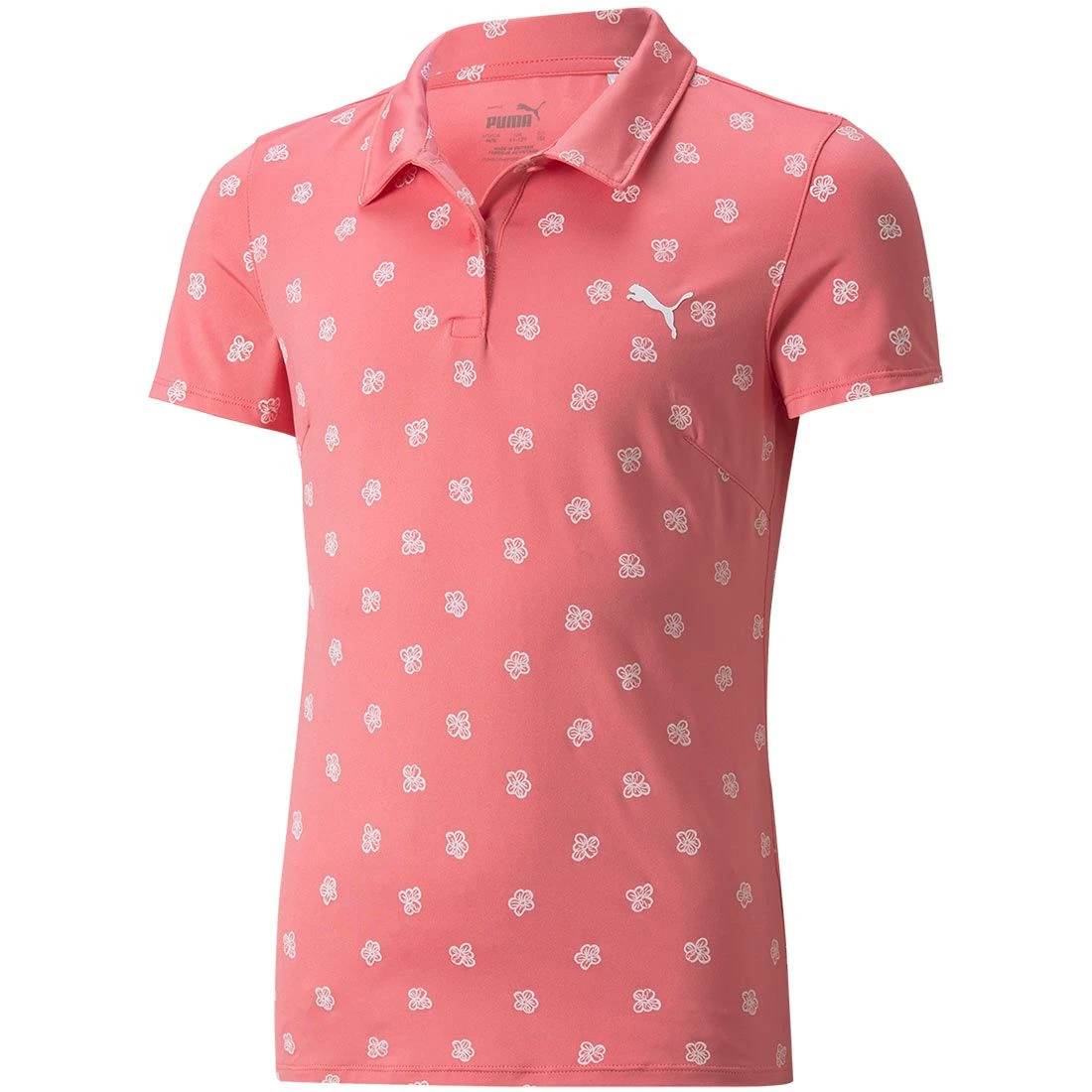 Puma Girls MATTR Hibiscus Polo 3 Puma Girls MATTR Hibiscus Polo
