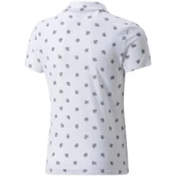 Puma Girls MATTR Hibiscus Polo 7 Puma Girls MATTR Hibiscus Polo -Golf World Shop puma 2022 girls mattr hibiscus polo white back itempicture