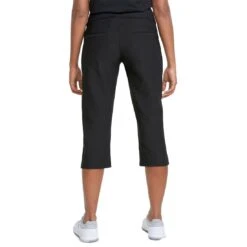 Puma Women's PWRSHAPE Capri -Golf World Shop puma 2022 womens pwrshape capri black back model itempicture