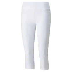 Puma Women's PWRSHAPE Capri -Golf World Shop puma 2022 womens pwrshape capri white itempicture