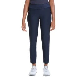 Puma Women's PWRSHAPE Pants -Golf World Shop puma 2022 womens pwrshape pants navy blazer model itempicture