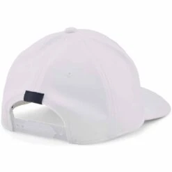 Puma H8 Golf Hat -Golf World Shop puma 2023 h8 golf hat white glow back itempicture