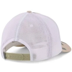 Puma Pineapples Trucker P Hat -Golf World Shop puma 2023 pineapples trucker p hat white pepper back itempicture