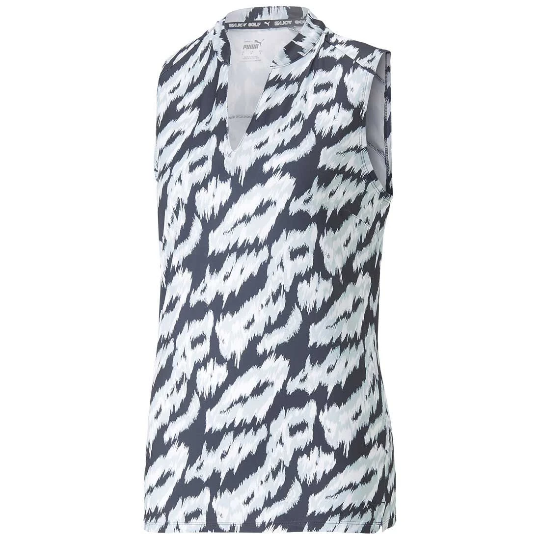 Puma Women's MATTR Animal Sleeveless Polo 3 Puma Women's MATTR Animal Sleeveless Polo