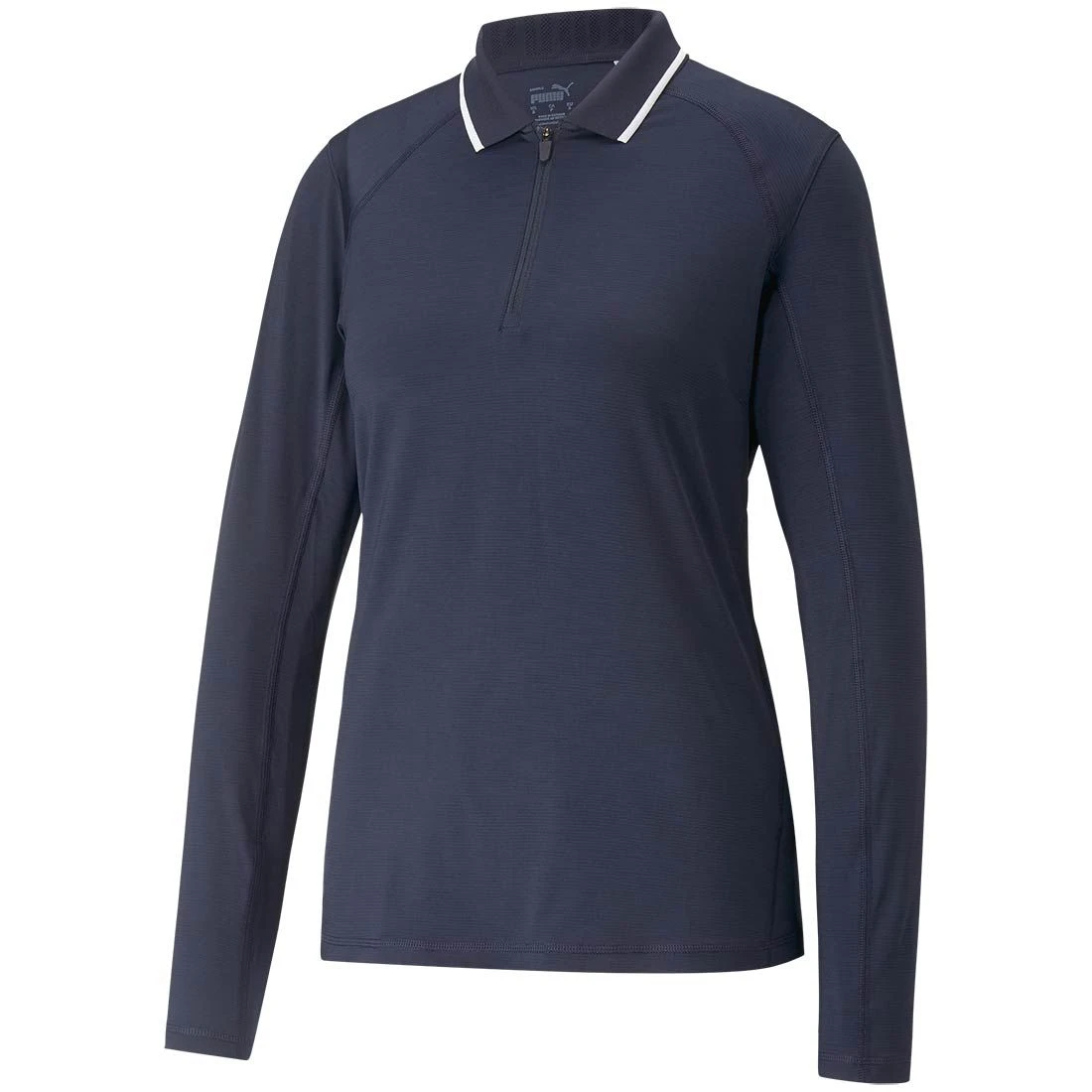 Puma Women's YOU-V Long Sleeve Polo 4 Puma Women's YOU-V Long Sleeve Polo - Image 2