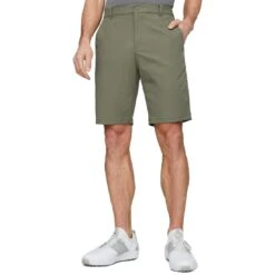 Puma Dealer 10 Inch Shorts 19 Puma Dealer 10 Inch Shorts -Golf World Shop puma dealer 10 inch shorts dark sage front itempicture