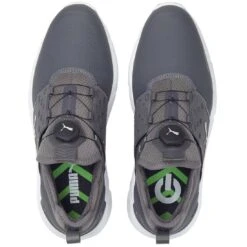 Puma Ignite Articulate Disc Golf Shoes Quiet Shade/Silver -Golf World Shop puma ignite articulate disc golf shoes quiet shade silver top itempicture