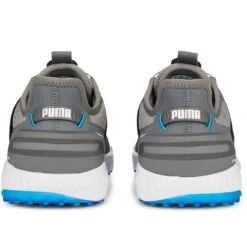 Puma Ignite Elevate Disc Golf Shoes Quiet Shade/Silver -Golf World Shop puma ignite elevate disc golf shoes quiet shade silver 376080 03 heel itempicture