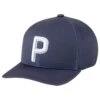 Puma 2022 Youth P Snapback Hat -Golf World Shop puma juniors 2021 p 110 snapback hat navy blazer