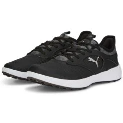 Puma Women's Ignite Malibu Golf Shoes Black/Silver/Black 13 Puma Women's Ignite Malibu Golf Shoes Black/Silver/Black -Golf World Shop puma womens ignite malibu golf black silver black 376158 02 pair itempicture