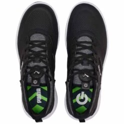 Puma Women's Ignite Malibu Golf Shoes Black/Silver/Black 14 Puma Women's Ignite Malibu Golf Shoes Black/Silver/Black -Golf World Shop puma womens ignite malibu golf black silver black 376158 02 top itempicture