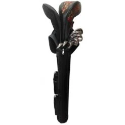 Caddy Daddy Golf Ranger Sunday Bag -Golf World Shop ranger sunday black grey back