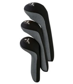 Pro Active Sports Stealth Headcovers 3-Pack -Golf World Shop silver 7367