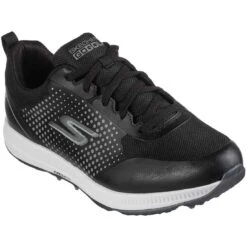 Skechers GO GOLF Elite 5 Sport Golf Shoes Black/White -Golf World Shop skechers go golf elite 5 sport golf shoes black white front itempicture