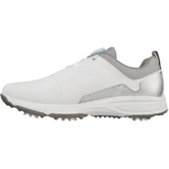 Skechers GO GOLF Torque Twist Golf Shoes White/Grey -Golf World Shop skechers go golf torque twist golf shoes white grey spine itempicture