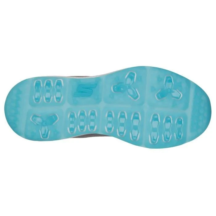 Skechers Women's GO GOLF Elite 5 Score Golf Shoes Grey/Aqua 4 Skechers Women's GO GOLF Elite 5 Score Golf Shoes Grey/Aqua - Image 2