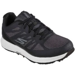 Skechers Women's GO GOLF Elite 5 Score Golf Shoes Black/White -Golf World Shop skechers womens go golf elite 5 score golf shoes black white front itempicture