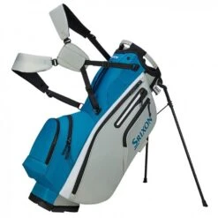 Srixon Premium Stand Bag -Golf World Shop srixon 2023 premim stand bag aqua grey itempicture