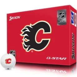 Srixon Q-Star NHL Golf Balls -Golf World Shop srixon q star nhl golf balls calgary flames itempicture