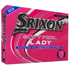 Srixon Women's Soft Feel Lady Personalized Pink Golf Balls