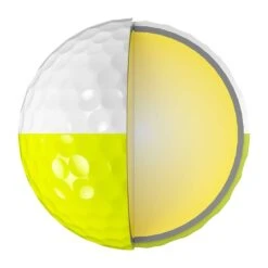 Srixon Z-Star 8 Divide Golf Balls -Golf World Shop srixon z star 8 divide white yellow golf balls cutout itempicture
