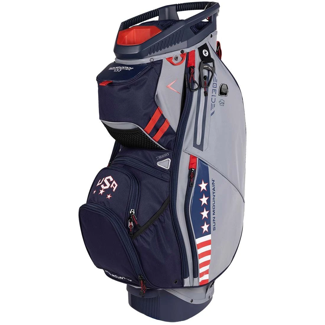 Sun Mountain 2023 C-130 Supercharged Cart Bag 3 Sun Mountain 2023 C-130 Supercharged Cart Bag