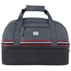 Sun Mountain Mid-Stripe Boston Bag -Golf World Shop sun mountain 2023 mid stripe boston bag black gunmetal red itempicture