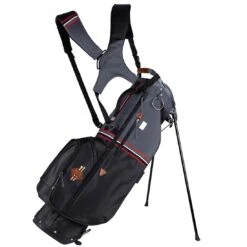Sun Mountain Mid Stripe 14-Way Stand Bag -Golf World Shop sun mountain 2024 mid stripe 14 way stand bag black gunmetal red itempicture