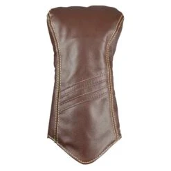Sun Mountain Leather Driver Headcover -Golf World Shop sun mountain leather driver headcover brown khaki