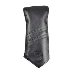Sun Mountain Leather 3-Wood Headcover -Golf World Shop sun mountain leather fairway headcover black