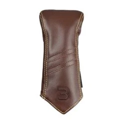 Sun Mountain Leather 3-Wood Headcover -Golf World Shop sun mountain leather fairway headcover brown khaki
