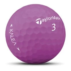 TaylorMade Women's Kalea Purple Golf Balls -Golf World Shop tay ormade 2022 womens kalea purple golf balls quarter itempicture
